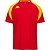 Kappa Loreto Maillot Manches Courtes Enfants - Rouge / Jaune