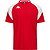 Kappa Loreto Maillot Manches Courtes Enfants - Rouge / Blanc