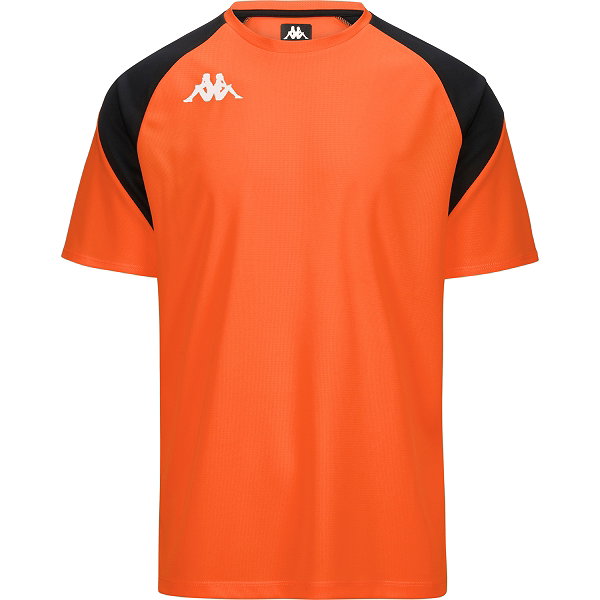 Kappa Loreto Trikot Kurzarm Kinder - Orange / Schwarz