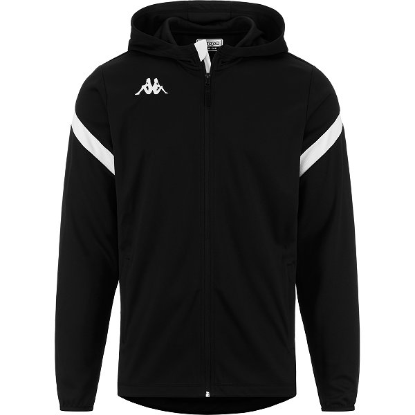 Kappa Core Dolve Sweat À Capuche Enfants - Noir / Blanc