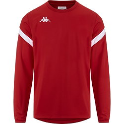 Kappa Core Dolvano Trainingssweat Kinder - Rot / Weiß