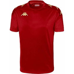 Kappa Banda Gianto Maillot Manches Courtes Hommes - Rouge