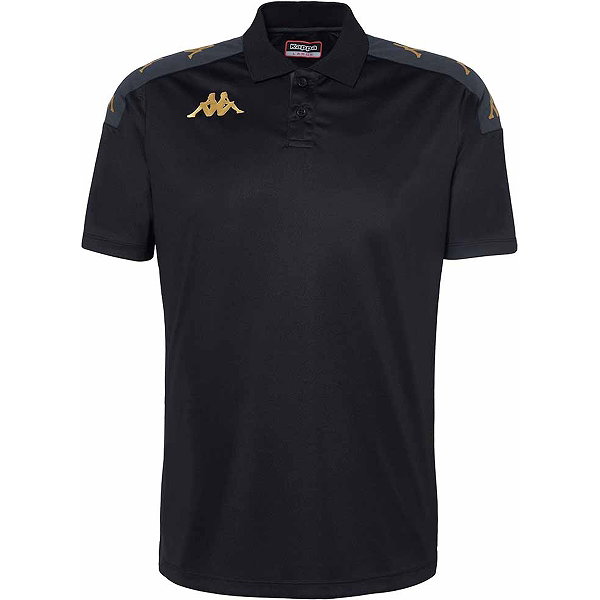 Kappa Banda Ghiolo Poloshirt Herren - Schwarz
