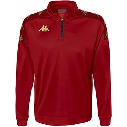 Kappa Banda Gassolo Ziptop Enfants - Rouge