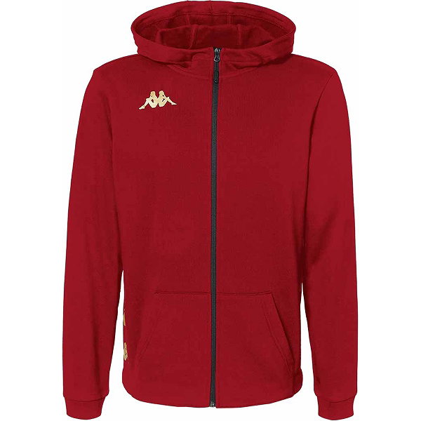 Kappa Banda Giordizi Sweat À Capuche Hommes - Rouge