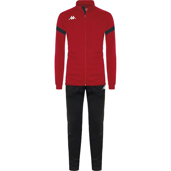Kappa Core Dalcito Survêtement Polyester Enfants - Rouge / Noir