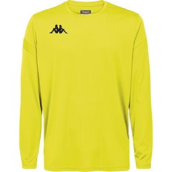 Kappa Dovol Maillot À Manches Longues Hommes - Jaune Fluo