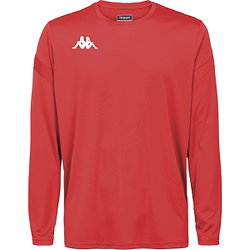 Kappa Dovol Voetbalshirt Lange Mouw Kinderen - Rood