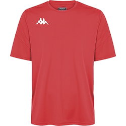 Kappa Dovo Maillot Manches Courtes Enfants - Rouge