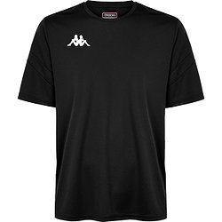 Kappa Dovo Maillot Manches Courtes Enfants - Noir