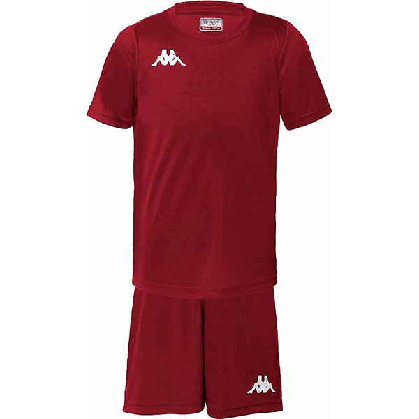Kappa Gorkit Ensemble De Foot À Manches Courtes Enfants - Rouge