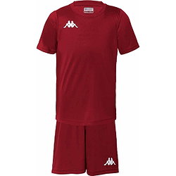 Kappa Gorkit Ensemble De Foot À Manches Courtes Enfants - Rouge