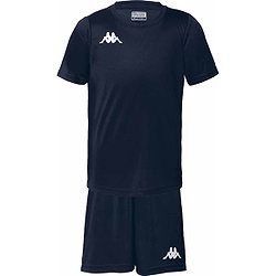 Kappa Gorkit Ensemble De Foot À Manches Courtes Enfants - Marine