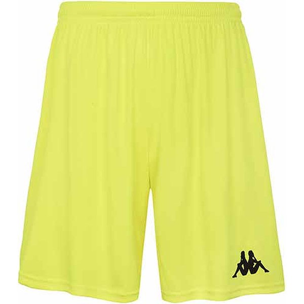 Kappa Borgo Short Hommes - Jaune Fluo