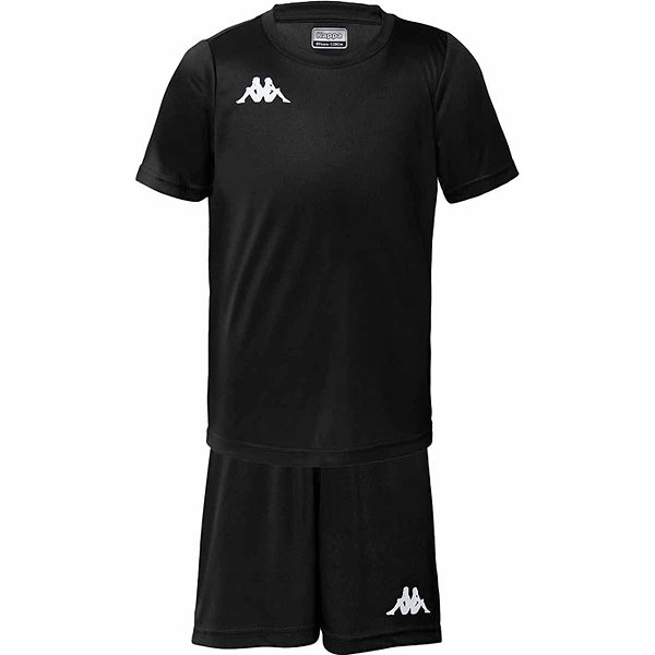 Kappa Gorkit Ensemble De Foot À Manches Courtes Enfants - Noir