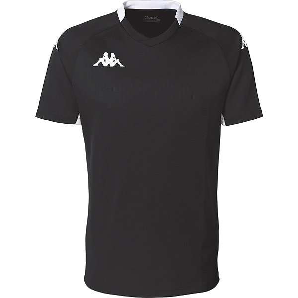 Kappa Bemi Rugbyshirt Heren - Zwart