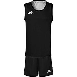 Kappa Dancosi Set De Basketball Réversible Enfants - Noir / Blanc