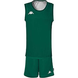 Kappa Dancosi Set De Basketball Réversible Enfants - Vert / Blanc