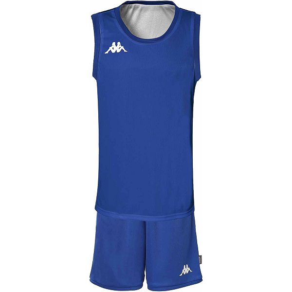 Kappa Dancosi Reversible Basketbalset Kinderen - Royal / Wit
