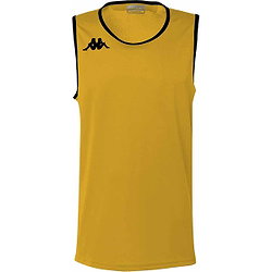 Kappa Danco Basketbalshirt Kinderen - Geel / Zwart