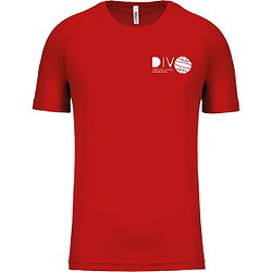 Proact Birdseye Functioneel Sportshirt Kinderen - Red
