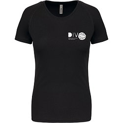 Proact Birdseye Functioneel Sportshirt Dames - Black