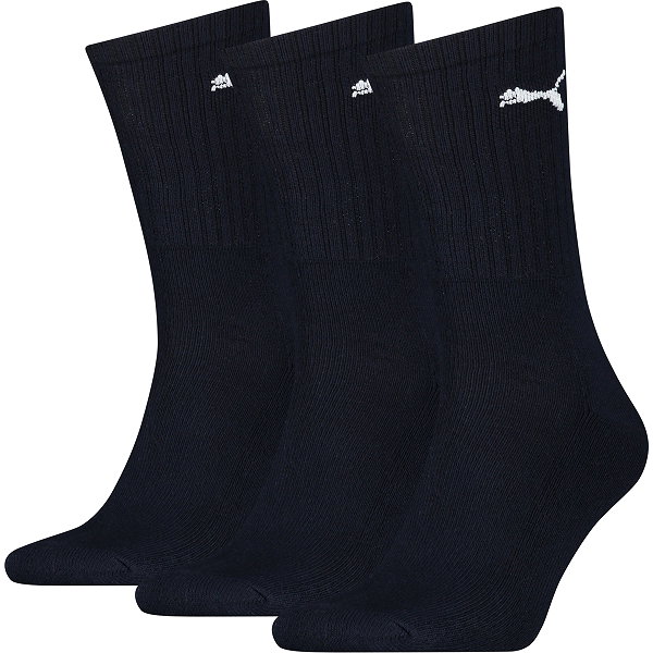 Puma Crew Lot De 3 Paires De Chaussettes De Sport - Marine