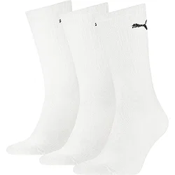 Puma Crew 3 Paar Sportsokken - Wit