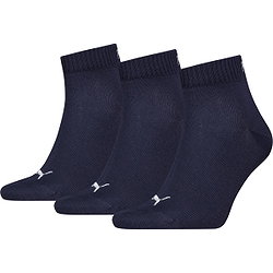 Puma 3 Paar Korte Sokken - Marine