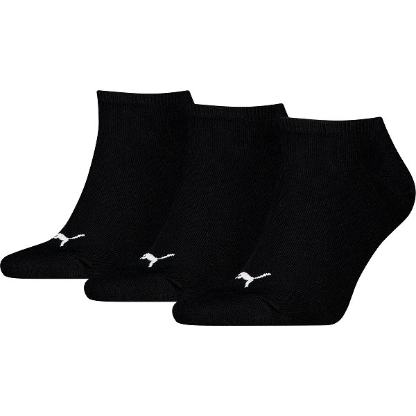 Puma 3-Pack Füßlinge - Schwarz