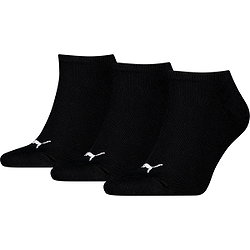Puma 3 Paar Sneakersokken - Zwart