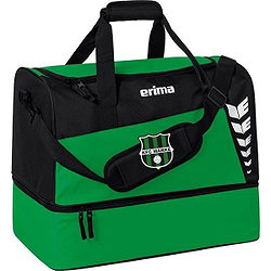Erima Six Wings (Large) Sporttas Met Bodemvak - Smaragd / Zwart