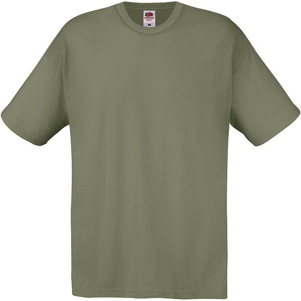 Fruit Of The Loom Original T T-Shirt Enfants - Classic Olive