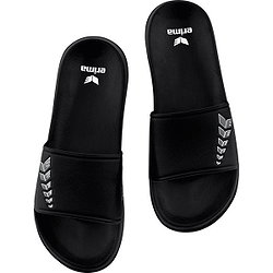 Erima Erilette Badslipper - Zwart / Grijs / Wit