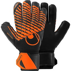 Uhlsport Fm Super Resist+ Hn Gants De Gardien - Noir / Orange Fluo
