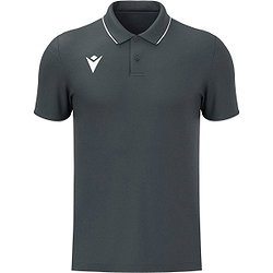 Macron Draco Hero Functionele Polo Heren - Antraciet