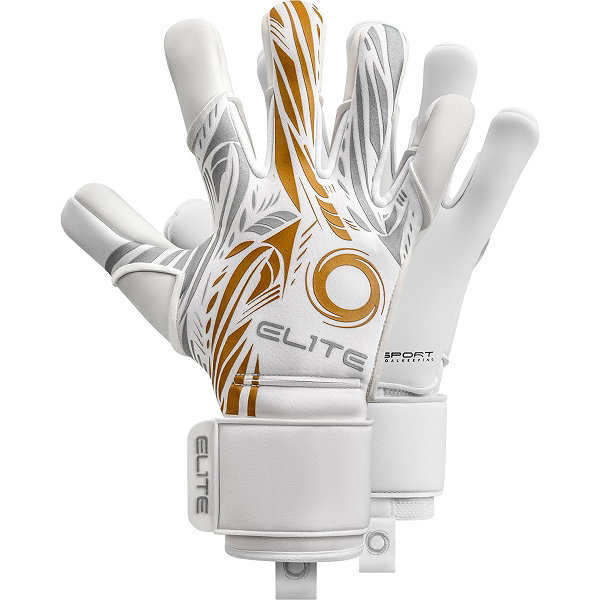 Elite Sport Nobre Real Gants De Gardien - Blanc / Or