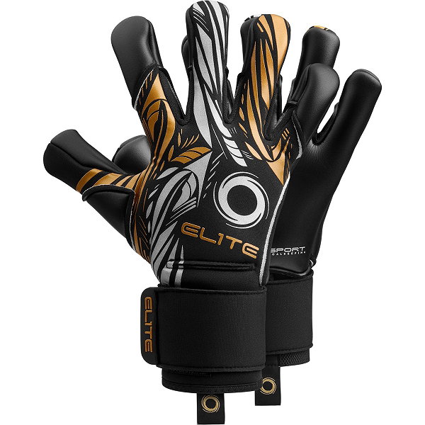 Elite Sport Nobre Black Gants De Gardien - Noir / Or