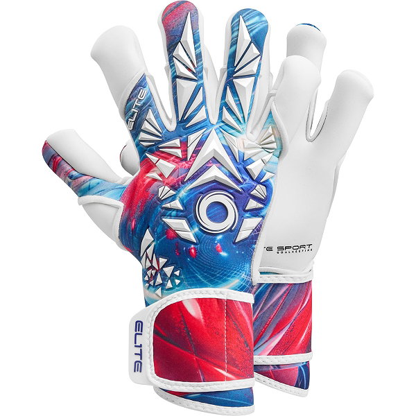 Elite Sport Quartz Gants De Gardien - Blanc / Multicolore