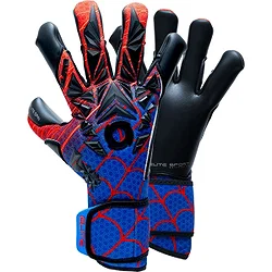 Elite Sport Spin Torwarthandschuhe - Schwarz / Lila / Rot