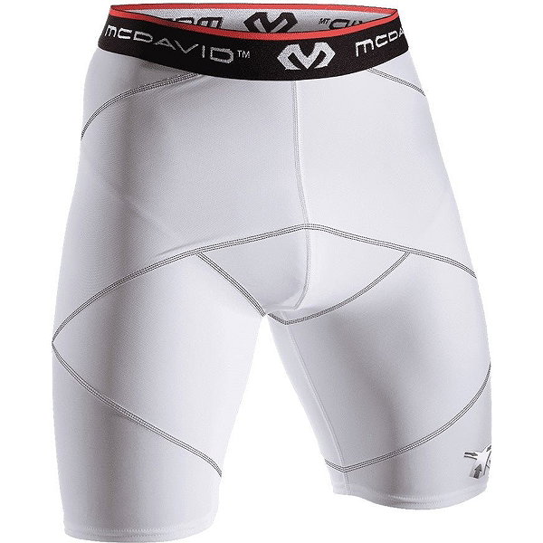 Mcdavid Kreuz-Kompressions-Short Mit Hip Spica Herren - Weiß