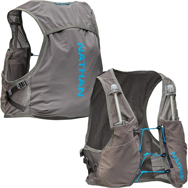 Nathan Pinnacle Breeze 4 Liter Hardlooprugzak Heren - Antraciet
