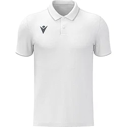 Macron Draco Hero Functionele Polo Heren - Wit / Grijs