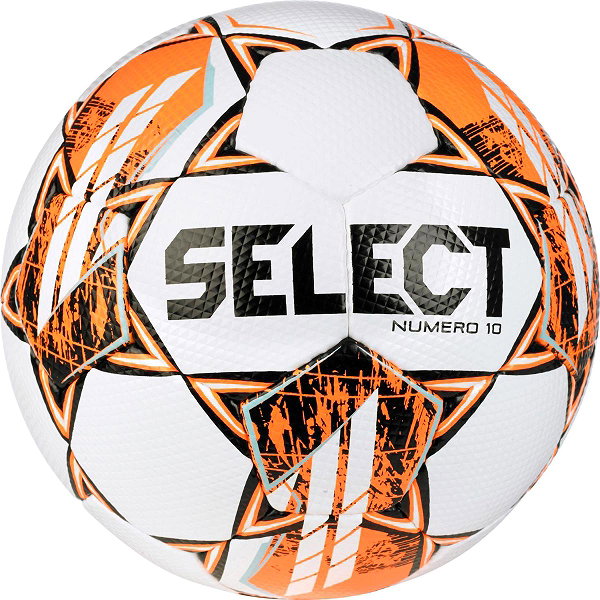Select Numero 10 V23 (Size 3) Ballon De Compétition - Blanc / Orange