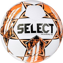 Select Numero 10 V23 (Size 3) Ballon De Compétition - Blanc / Orange