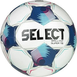 Select Brillant Super Tb V25 Ballon De Compétition - Blanc / Bleu / Rose