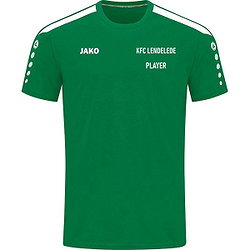 Jako Power Shirt Korte Mouw Kinderen - Groen