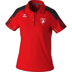 Erima Evo Star Polo Dames - Rood / Zwart
