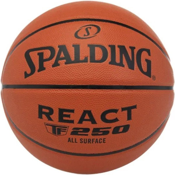 Spalding Spalding Tf-250 React Logo Fiba (Size 7) Basketball Hommes - Orange