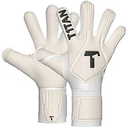 T1TAN Legend 1.0 White-Out Gants De Gardien - Blanc / Noir